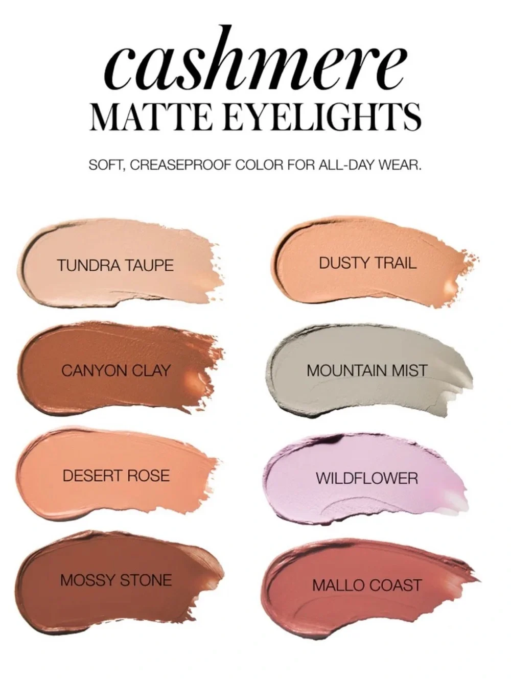 rms beauty Cashmere Matte Eyelights - Tundra Taupe - NIB - Picture 6 of 6